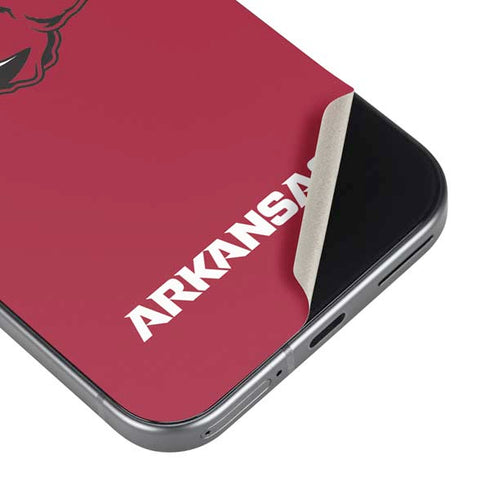University of Arkansas-Fayetteville Razorbacks Red Logo Google Pixel 9 Skin